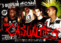 3 , 19:00, : The Casualties (), Diagens.   700 .
